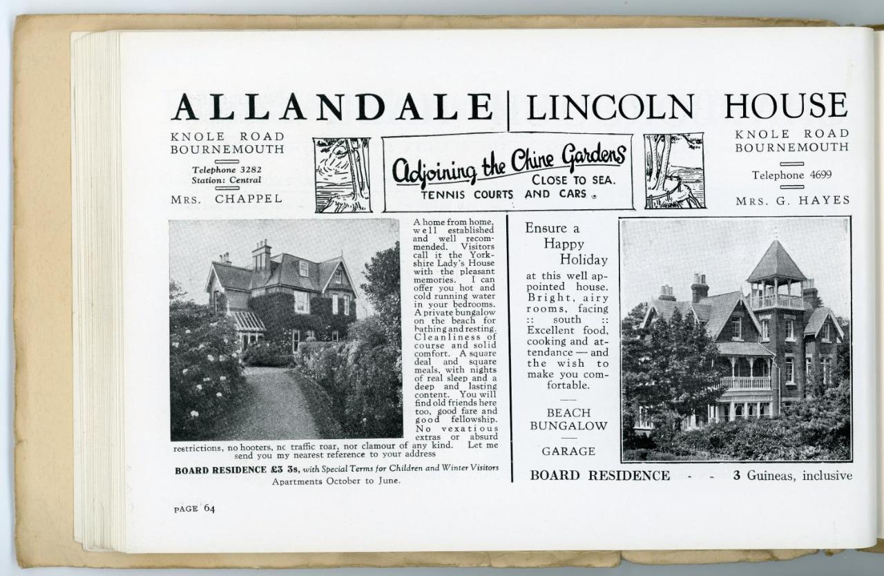Lincoln House Hotel Bournemouth Exterior foto